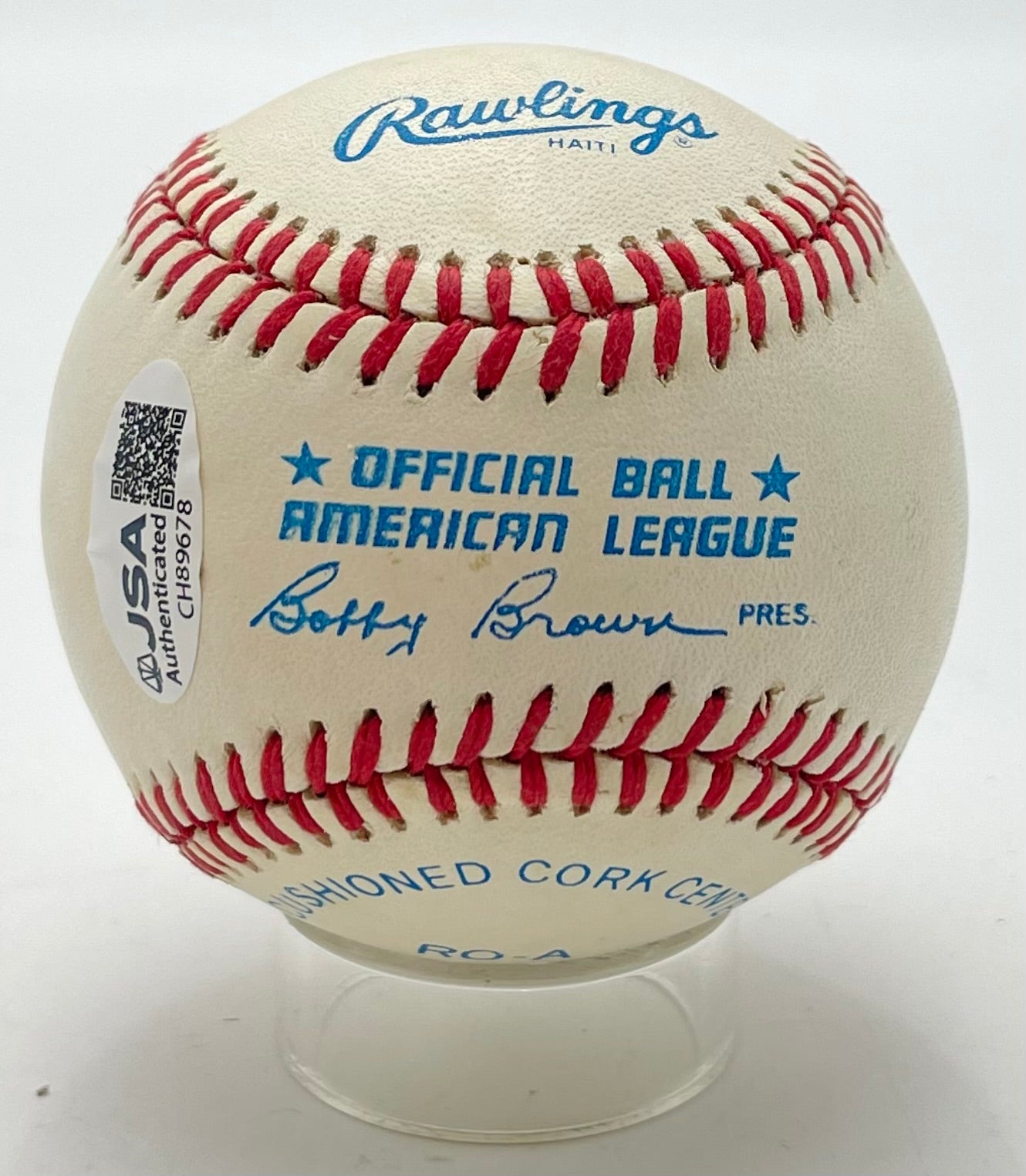 Bobby Richardson Signed/Autographed OAL Baseball New York Yankees JSA 201092