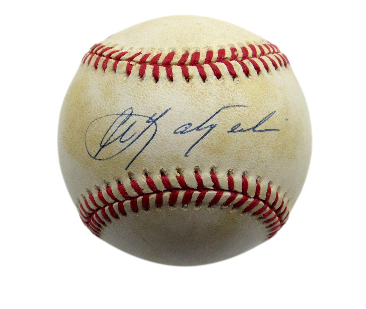 Carl Yastrzemski HOF Signed/Autographed OAL Baseball Boston Red Sox JSA 198473