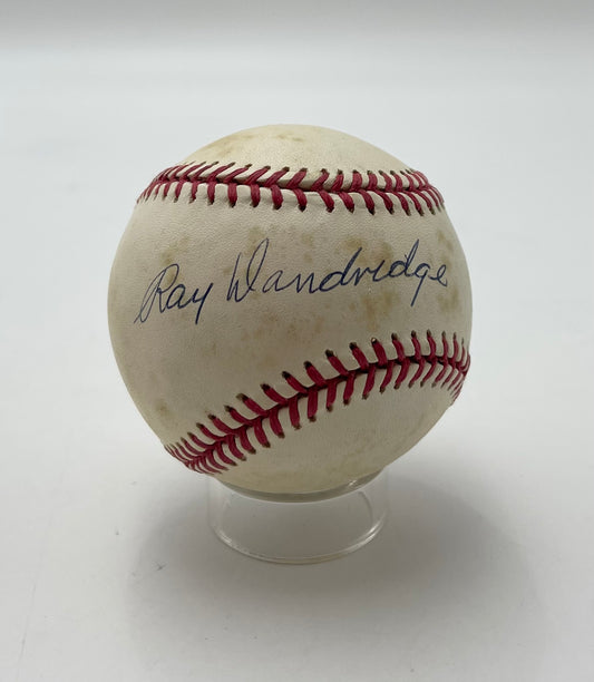 Ray Dandridge HOF Signed/Autographed ONL Baseball Newark Eagles JSA 201056