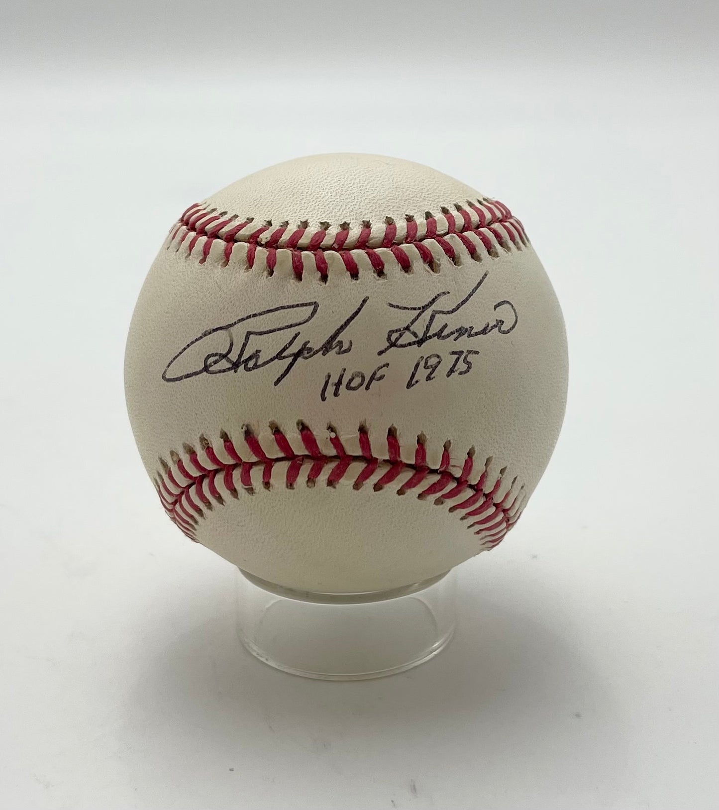 Ralph Kiner HOF Signed/Insribed ONL Baseball Pittsburgh Pirates JSA 201057
