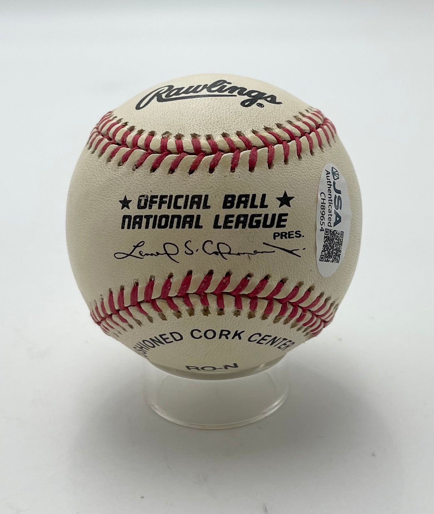 Ralph Kiner HOF Signed/Insribed ONL Baseball Pittsburgh Pirates JSA 201057