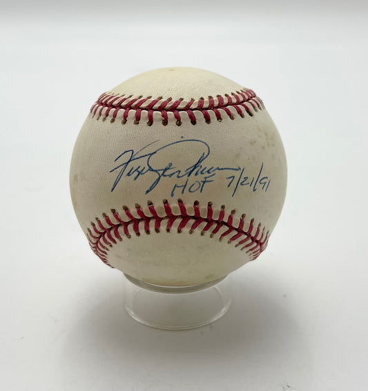 Fergie Jenkins HOF Signed/Inscribed ONL Baseball Chicago Cubs JSA 201062