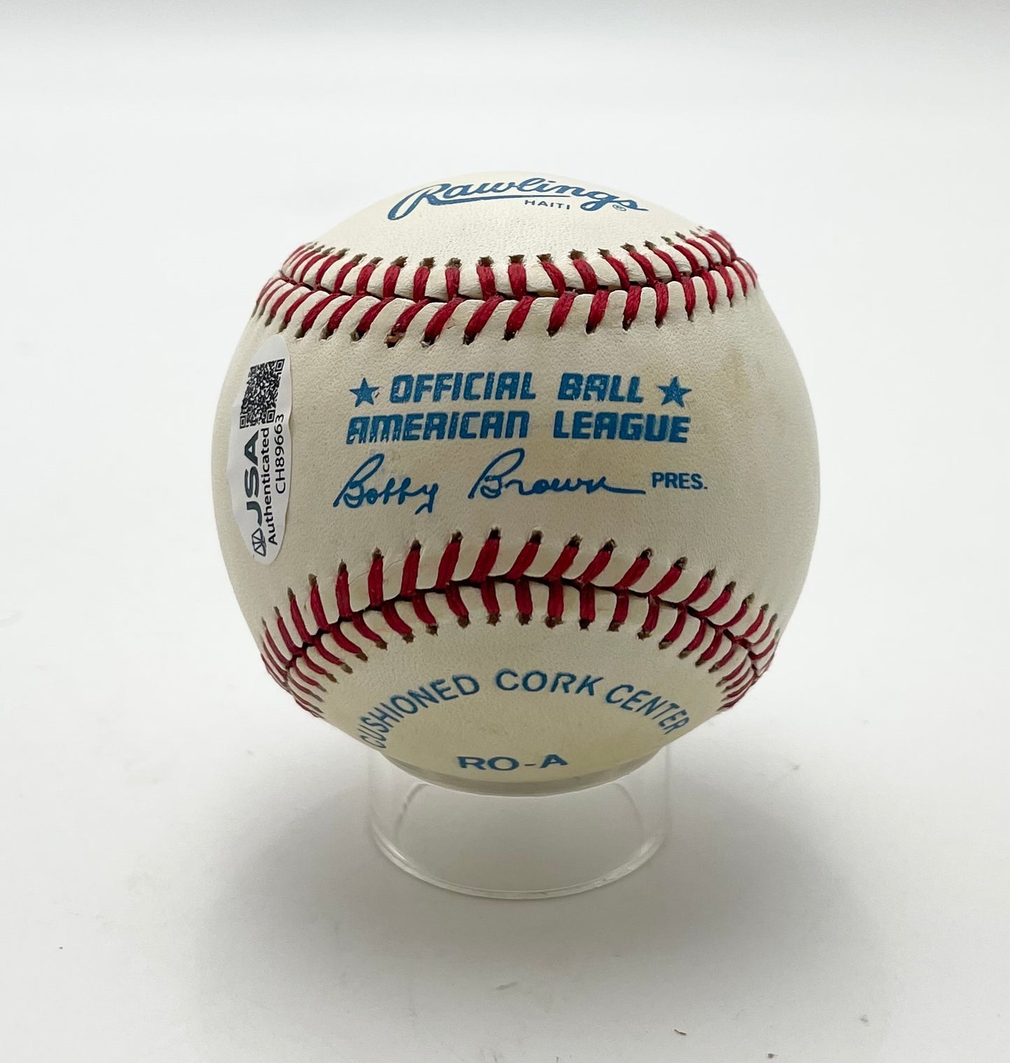 Al Kaline HOF Signed/Autographed OAL Baseball Detroit Tigers JSA 201167