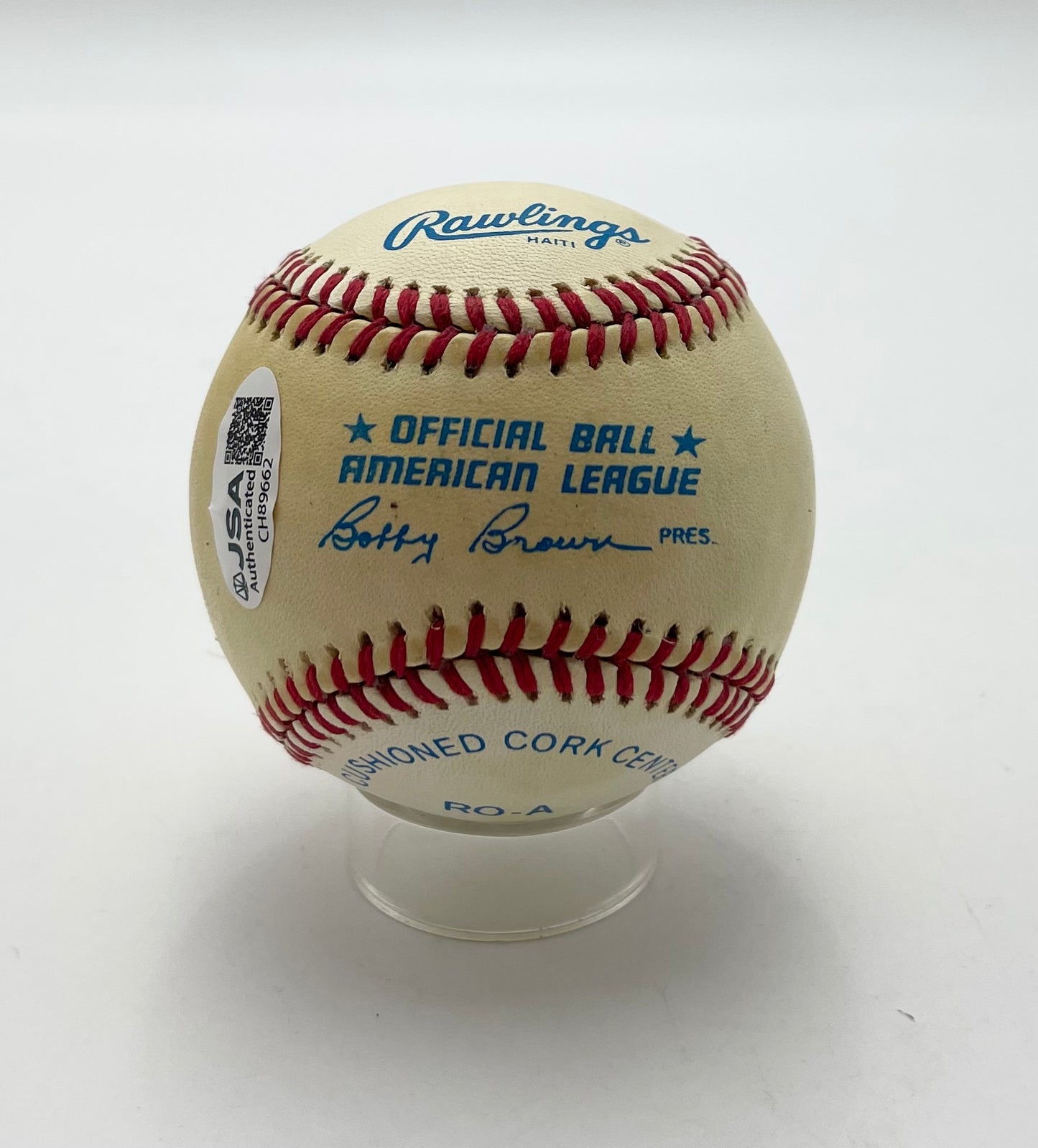 Yogi Berra HOF Signed/Autographed OAL Baseball New York Yankees JSA 201170