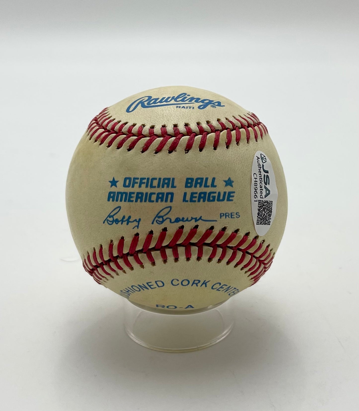Frank Robinson HOF Signed/Autographed OAL Baseball Orioles JSA 201173