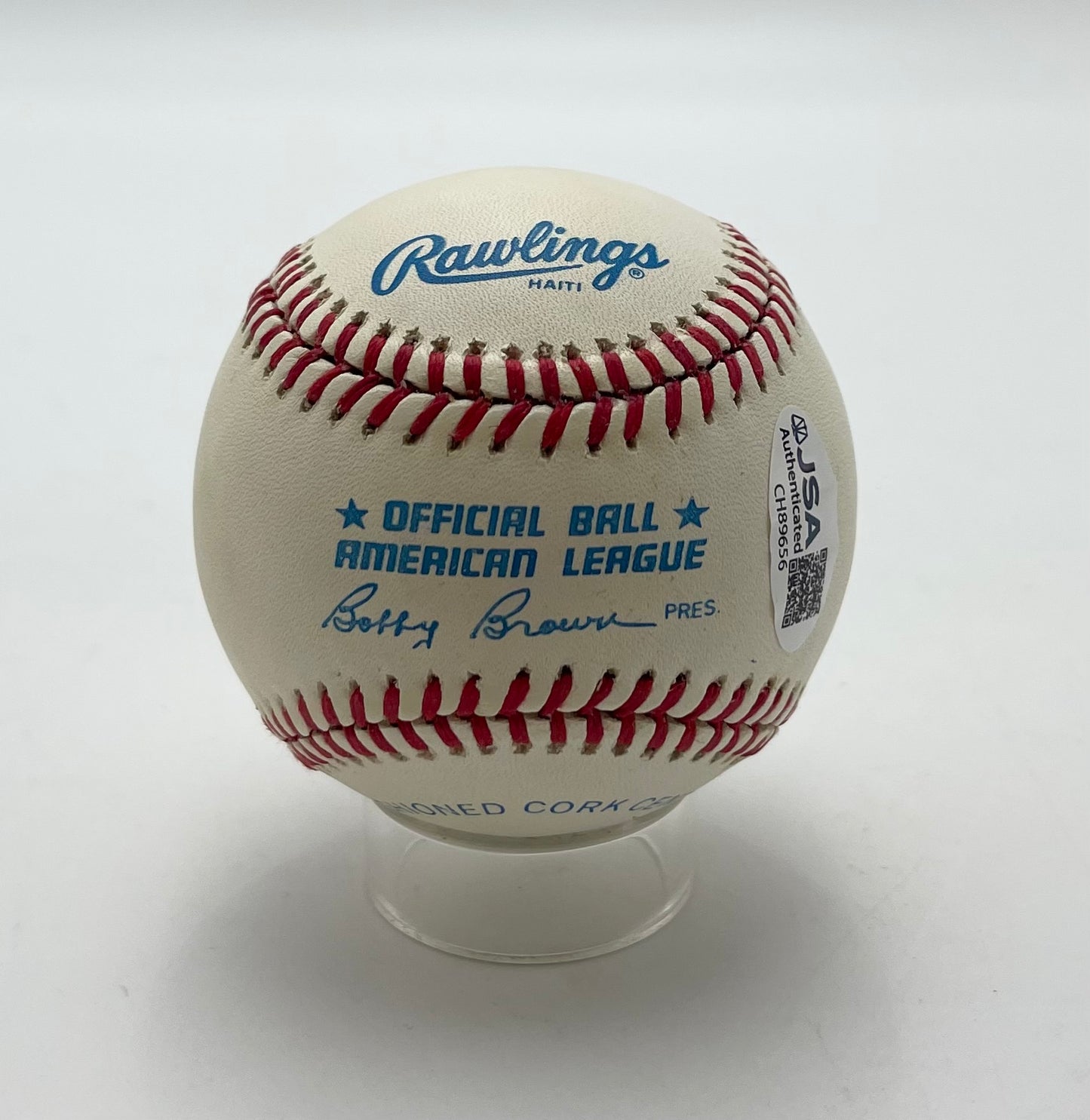 Bob Lemon HOF Signed/Autographed OAL Baseball Cleveland Indians JSA 201075
