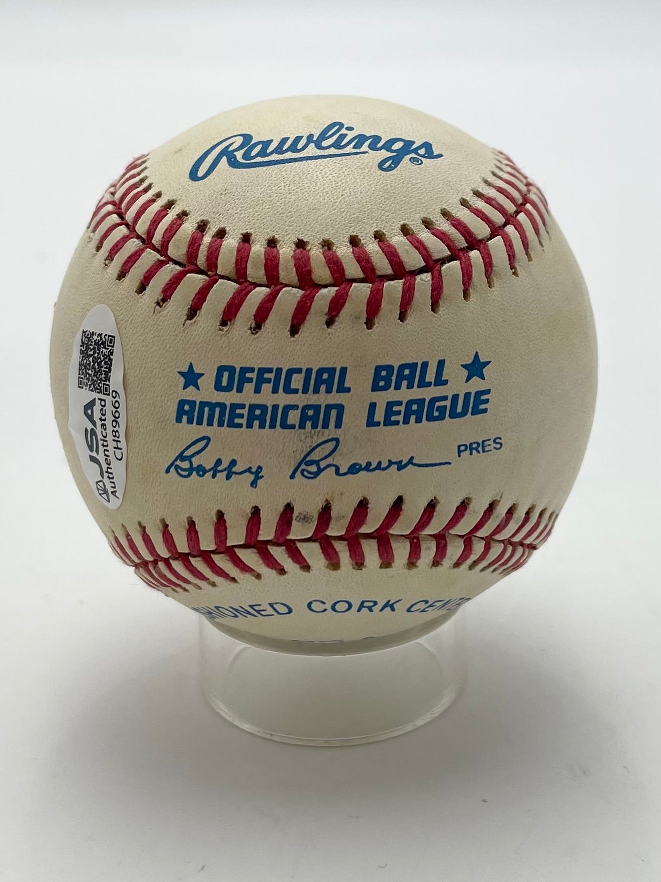 Brooks Robinson HOF Signed/Autographed OAL Baseball Orioles JSA 201080