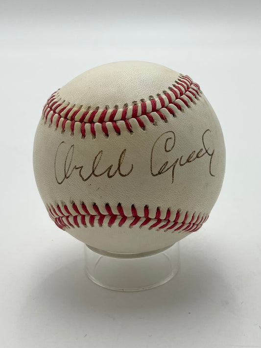 Orlando Cepeda HOF Signed/Auto ONL Baseball San Francisco Giants JSA 201081