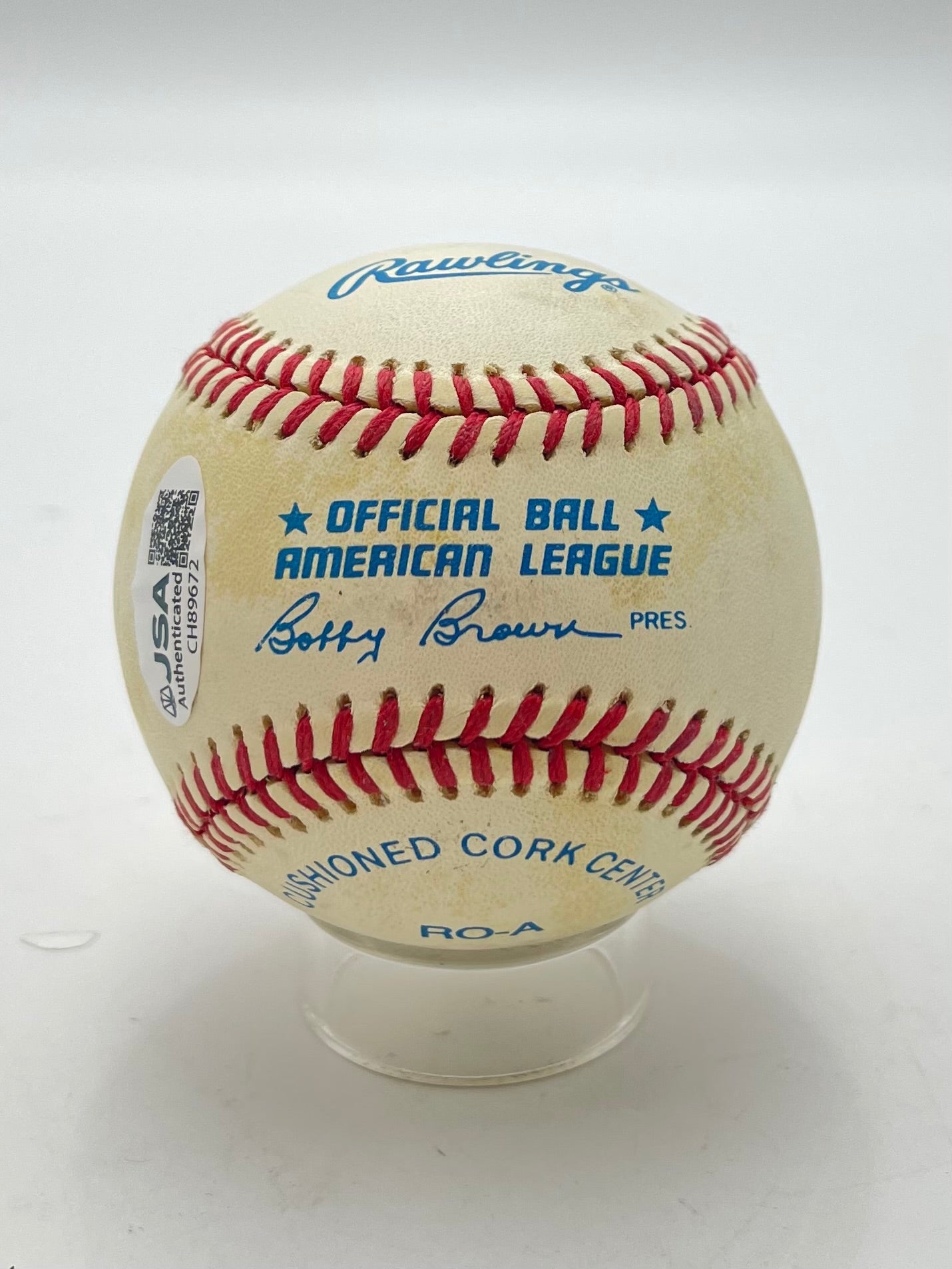 Rick Ferrell HOF Signed/Autographed OAL Baseball St. Louis Browns JSA 201082