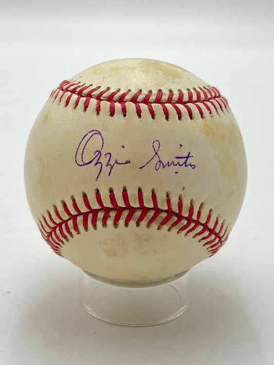Ozzie Smith HOF Signed/Autographed ONL Baseball St. Louis Cardinals JSA 201084