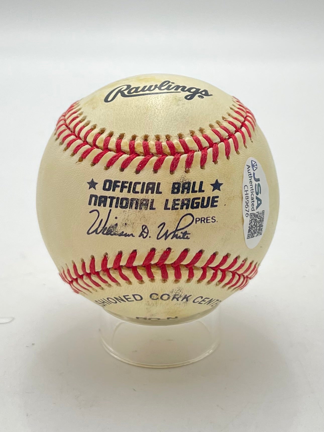 Ozzie Smith HOF Signed/Autographed ONL Baseball St. Louis Cardinals JSA 201084
