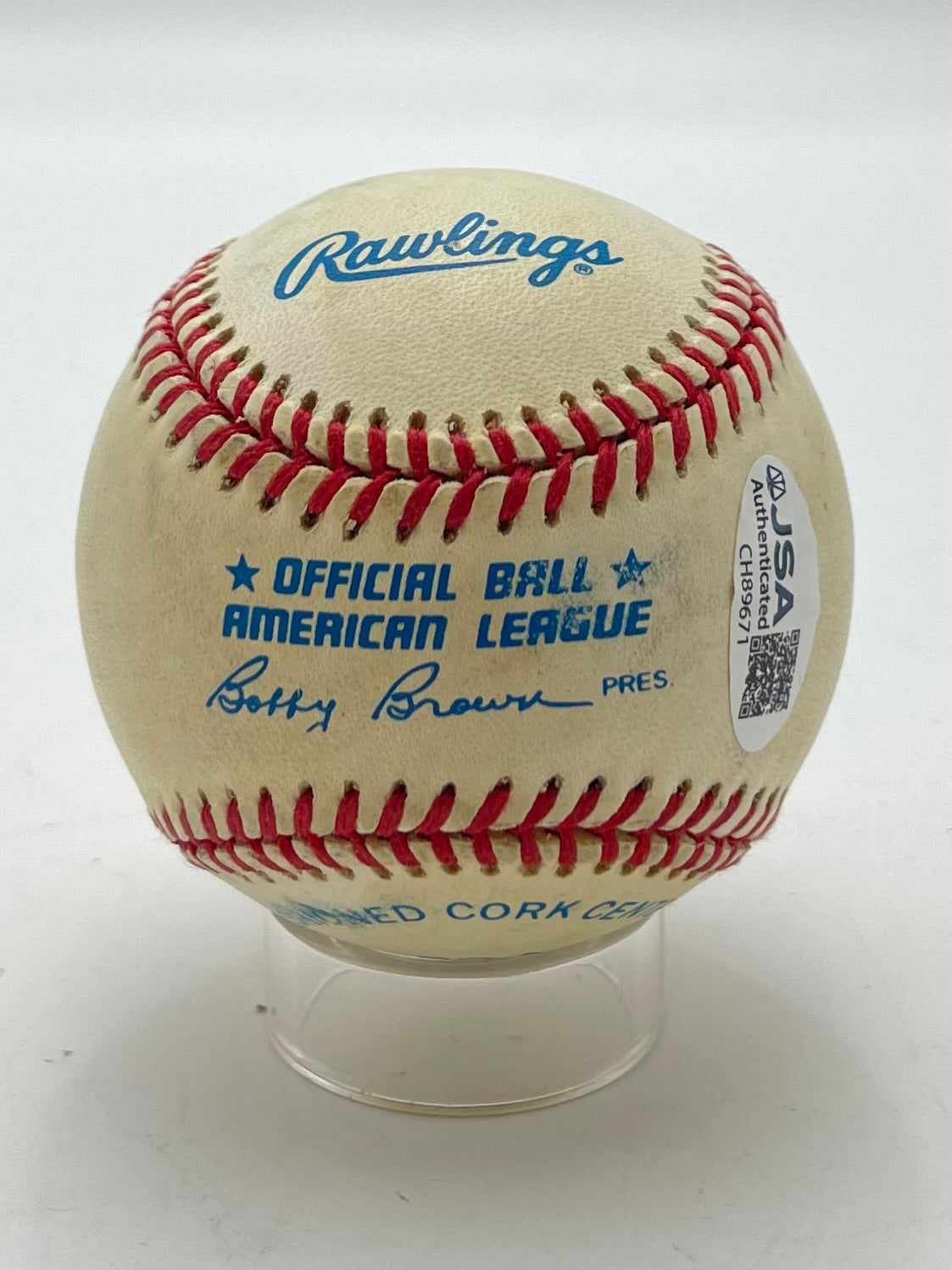 Harmon Killebrew HOF Signed/Autographed OAL Baseball Twins JSA 201085