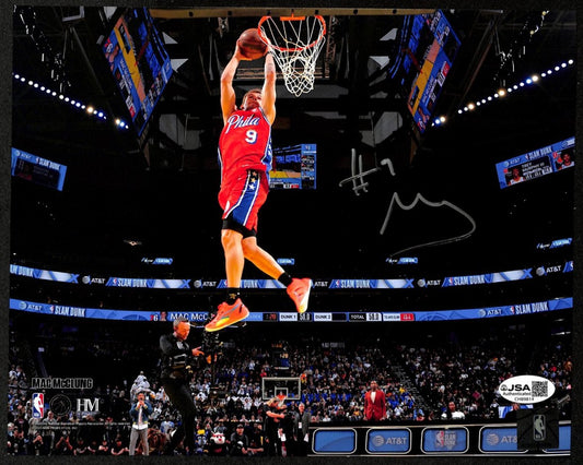 Mac McClung Signed/Autographed 8x10 Photo Slam Dunk Champ 76ers JSA 201110