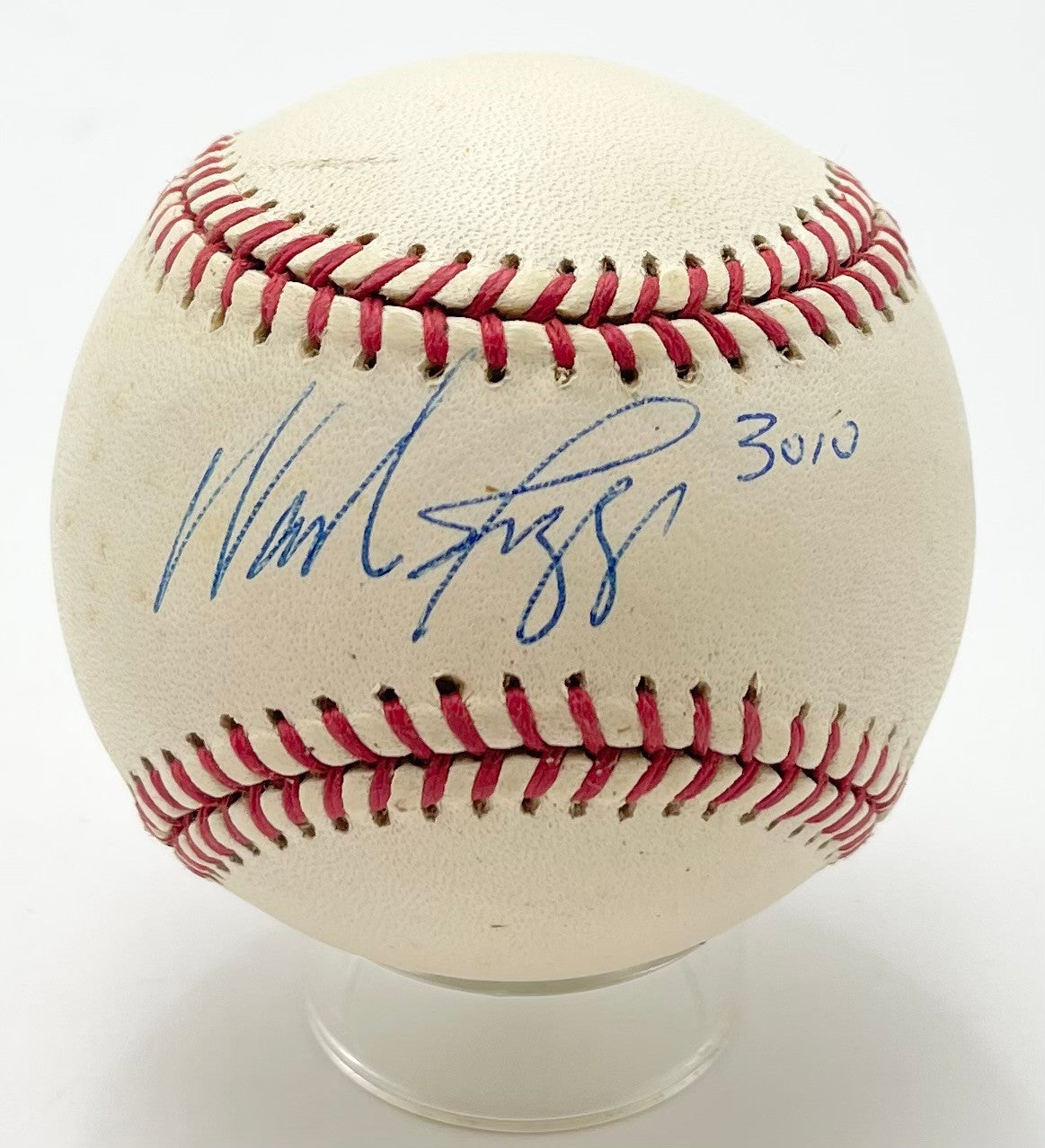 Wade Boggs HOF Signed/Inscribed "3010" OAL Baseball Yankees/Red Sox JSA 201151