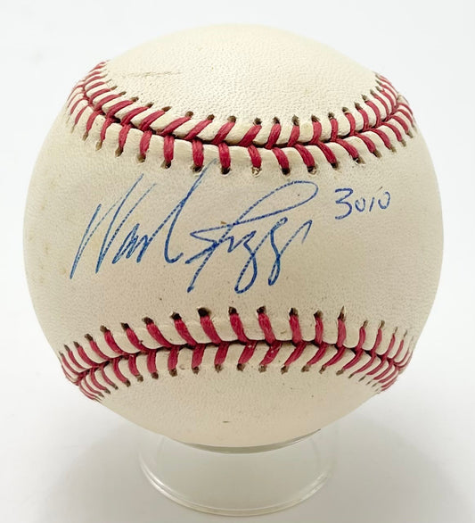 Wade Boggs HOF Signed/Inscribed "3010" OAL Baseball Yankees/Red Sox JSA 201151