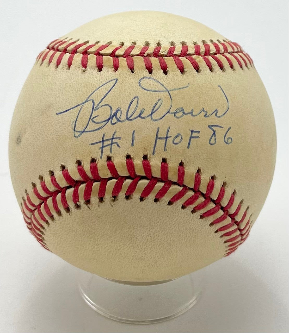 Bobby Doerr HOF Signed/Inscribed "HOF 86" OAL Baseball Boston Red Sox JSA 201154