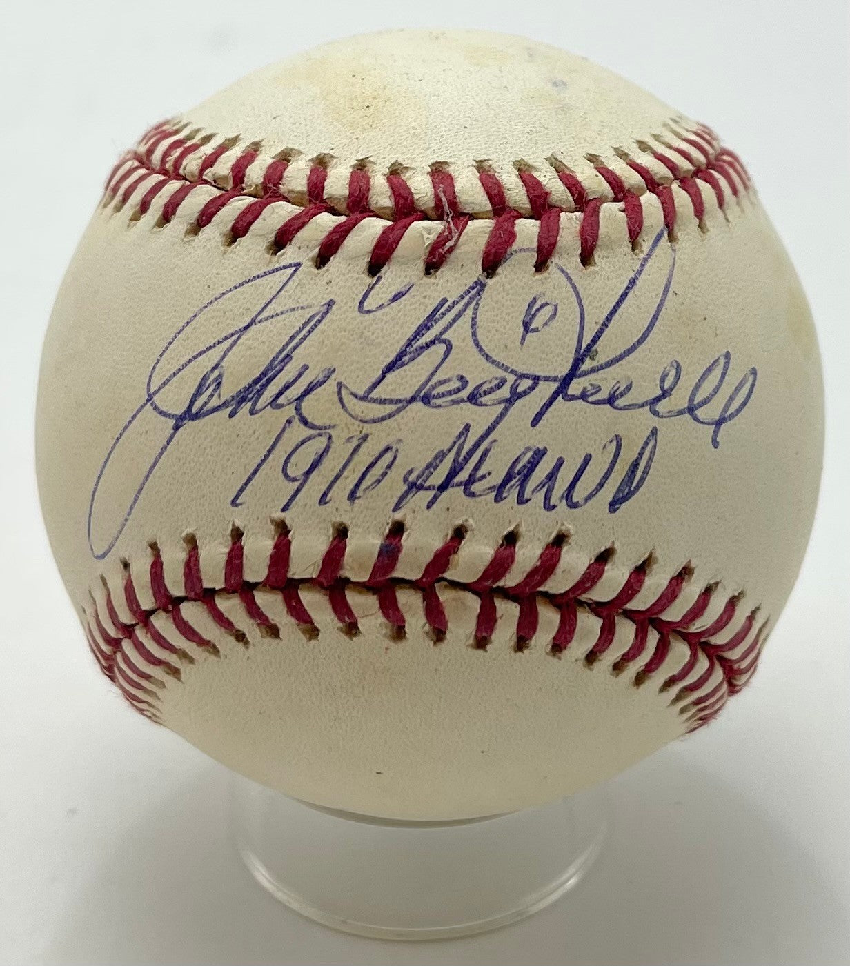 John Boog Powell Signed/Inscribed "1970 AL MVP" OAL Baseball Orioles JSA 201155