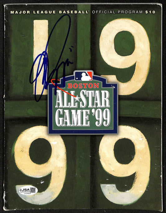 Mike Piazza Signed/Auto 1999 All Star Game Program Magazine Mets JSA 201168