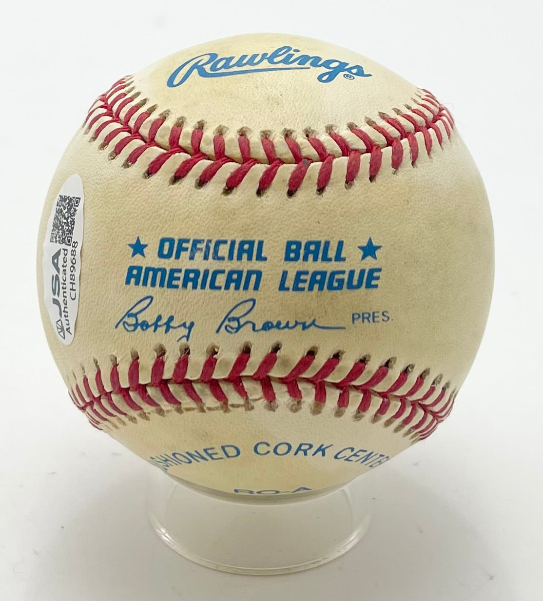 Earl Weaver HOF Signed/Auto OAL Baseball Baltimore Orioles JSA 201114