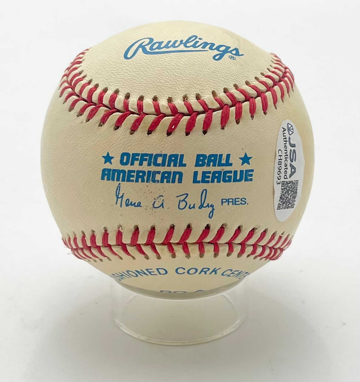 Luis Aparicio HOF Signed/Autographed OAL Baseball Chicago White Sox JSA 201115