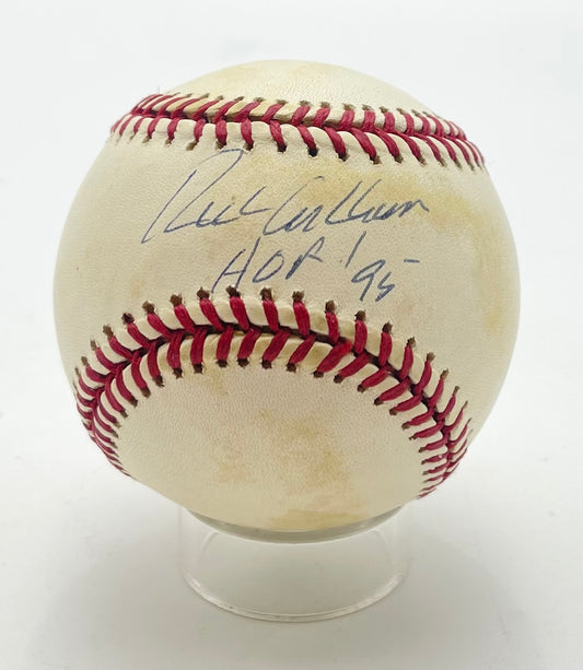 Richie Ashburn HOF Signed/Inscr ONL Baseball Philadelphia Phillies JSA 201117