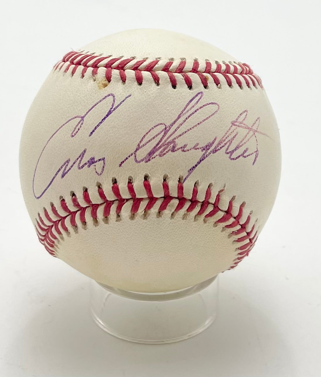 Enos Slaughter HOF Signed/Auto ONL Baseball Milwaukee Braves JSA 201119