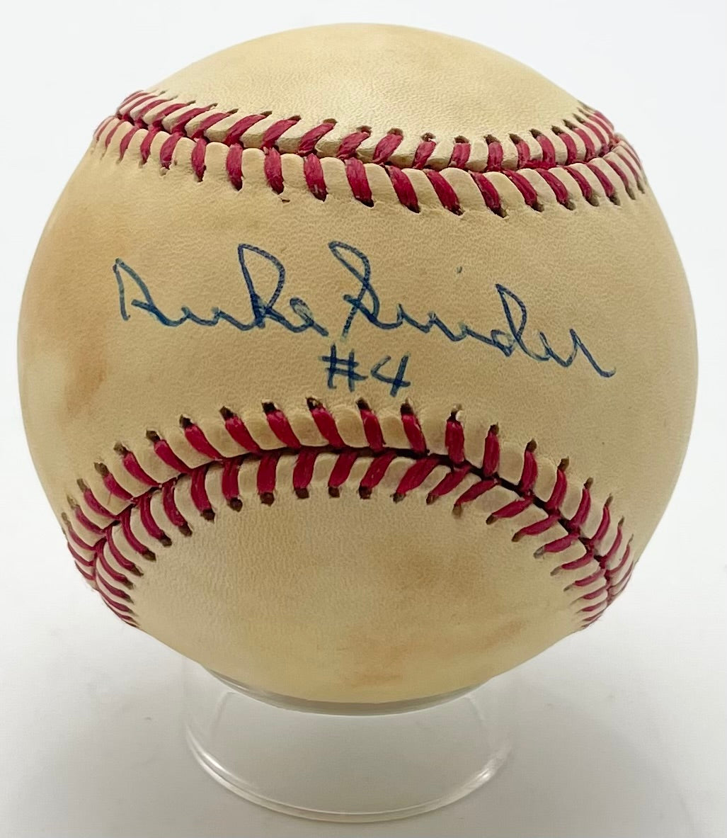 Duke Snider HOF Signed/Auto ONL Baseball Brooklyn Dodgers JSA 201122