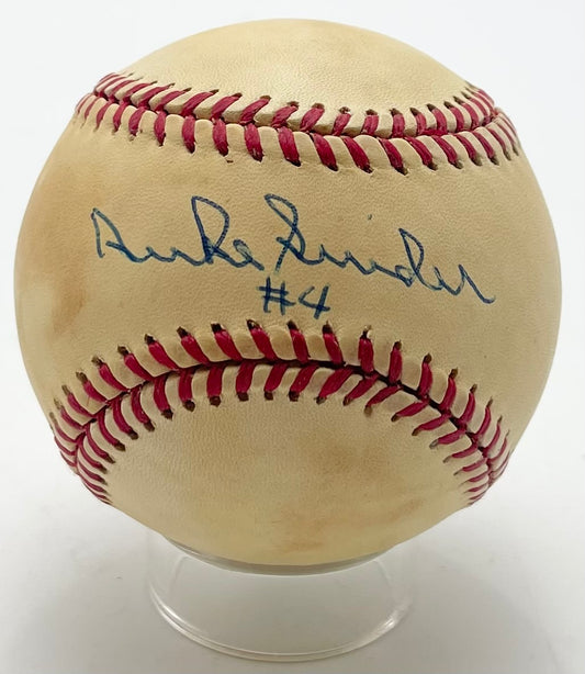 Duke Snider HOF Signed/Auto ONL Baseball Brooklyn Dodgers JSA 201122