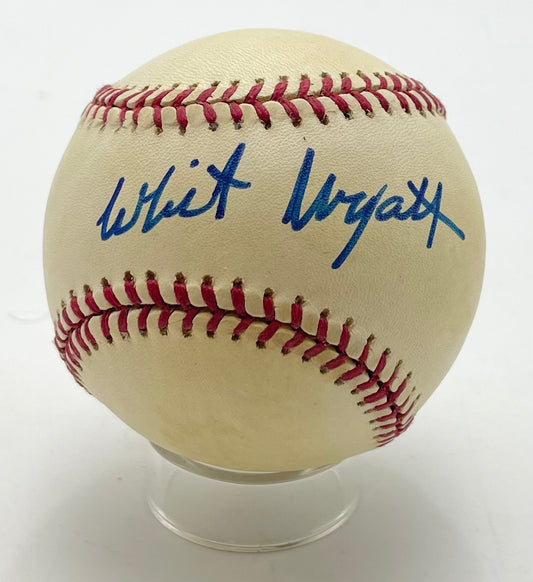 Whit Wyatt Signed/Autographed ONL Baseball Brooklyn Dodgers JSA 201125