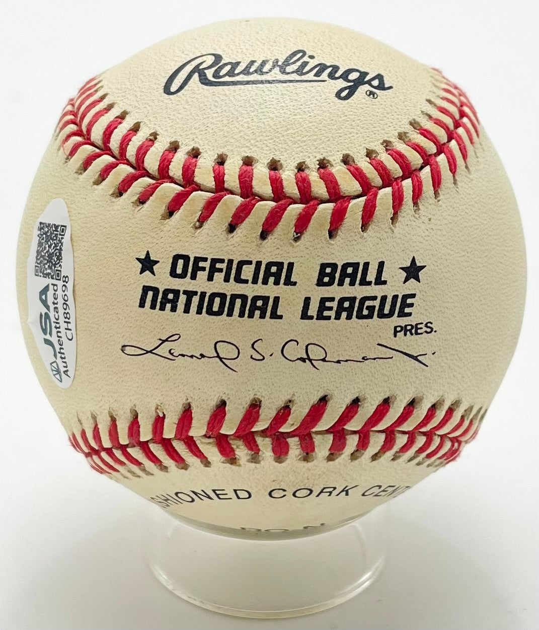 Eddie Miksis Signed/Autographed ONL Baseball Brooklyn Dodgers JSA 201127
