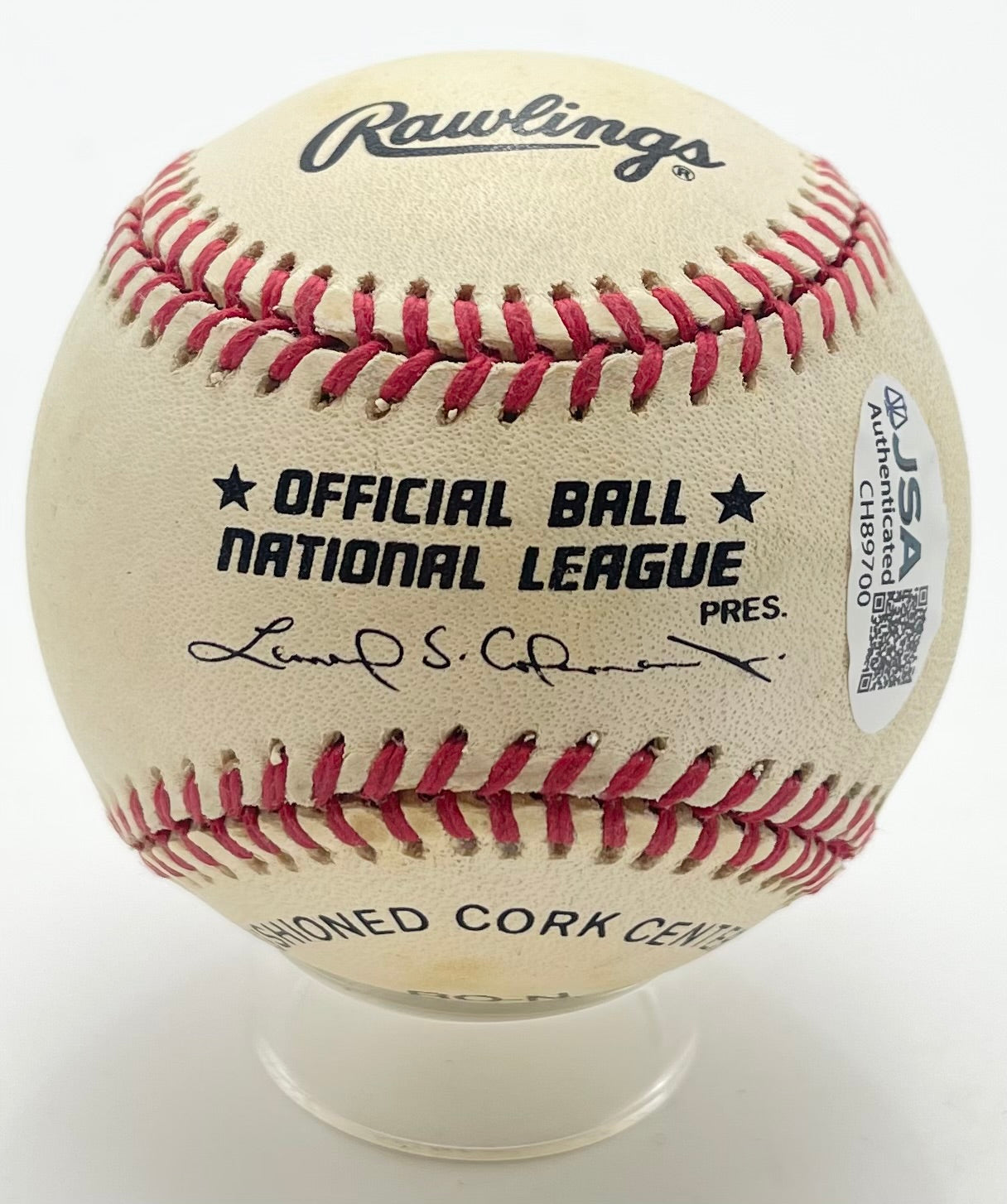 Eddie Basinski Signed/Autographed ONL Baseball Brooklyn Dodgers JSA 201129