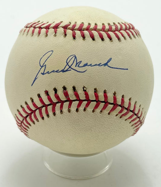 Gene Mauch Signed/Autographed ONL Baseball Brooklyn Dodgers JSA 201130