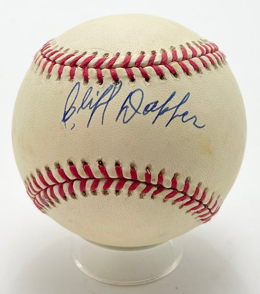 Cliff Dapper Signed/Autographed ONL Baseball Brooklyn Dodgers JSA 201133