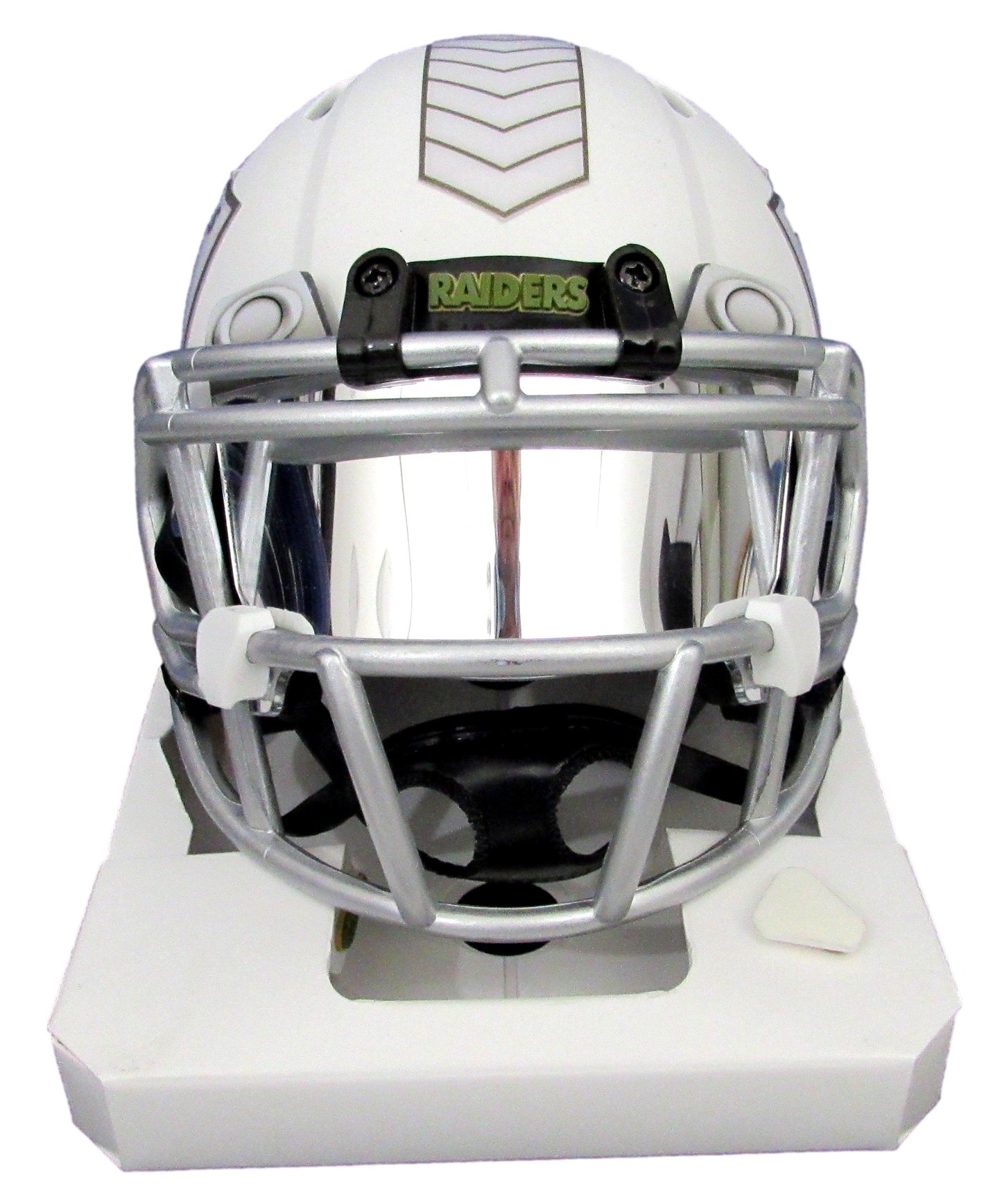 Davante Adams Signed/Auto Raiders Salute to Service Mini Helmet Beckett 200939