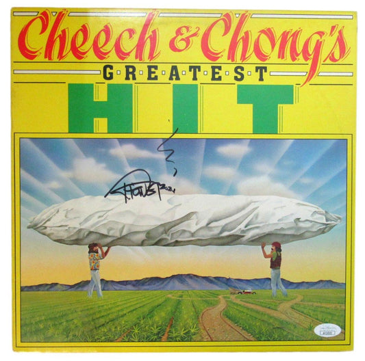 Tommy Chong Signed/Auto Cheech & Chong's Greatest Hit Album LP Vinyl JSA 201218