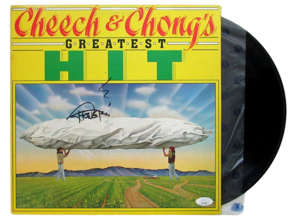 Tommy Chong Signed/Auto Cheech & Chong's Greatest Hit Album LP Vinyl JSA 201218