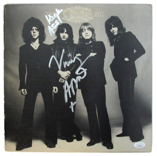 Vinny Appice Signed/Inscribed Derringer Sweet Evil Album LP Vinyl JSA 201222
