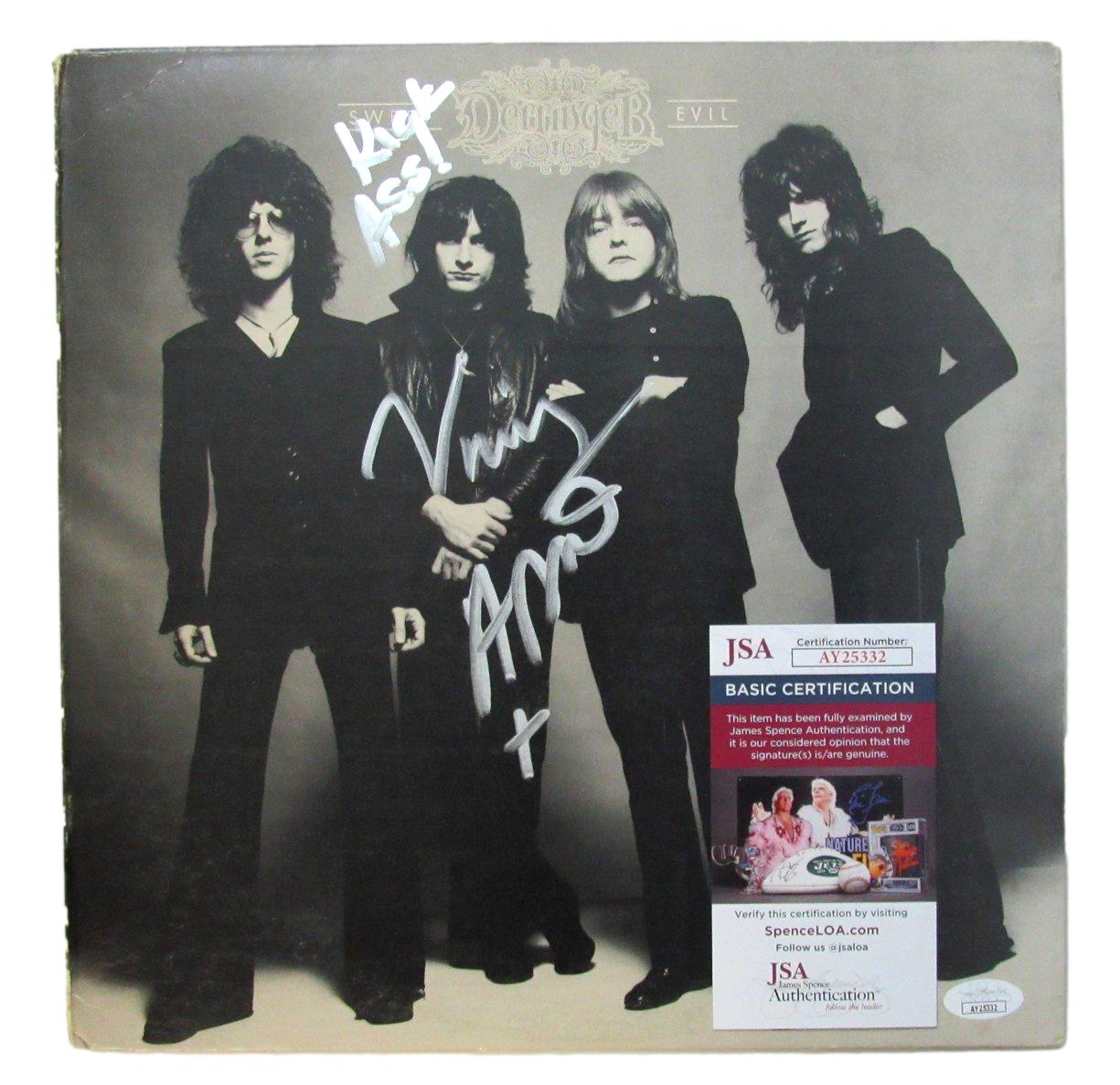 Vinny Appice Signed/Inscribed Derringer Sweet Evil Album LP Vinyl JSA 201222