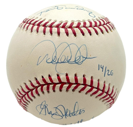 Yankees Captains Multi-Signed/Auto by (5) MLB Baseball Steiner MLB Holo 201189