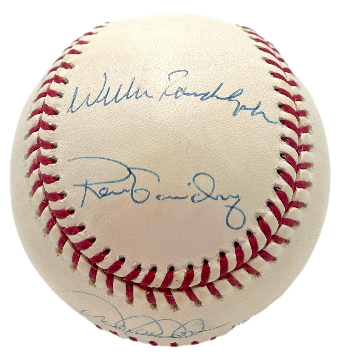 Yankees Captains Multi-Signed/Auto by (5) MLB Baseball Steiner MLB Holo 201189