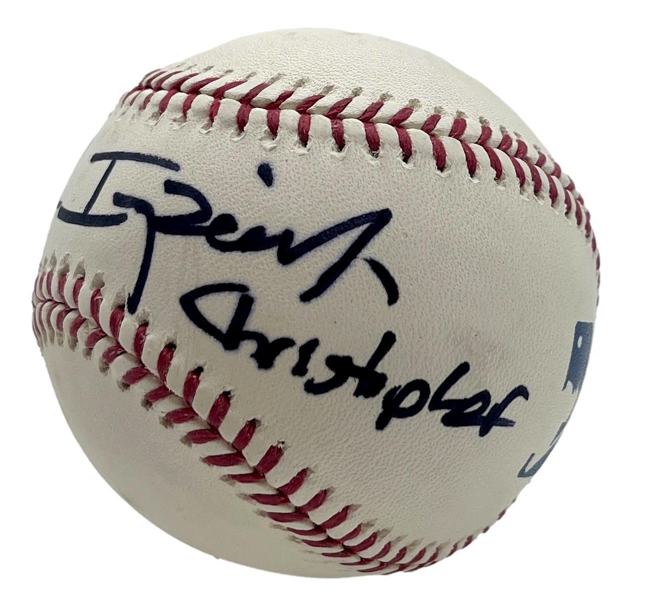 Michael Imperioli Signed/Inscribed OML Baseball "Christopher Soprano" JSA 201191