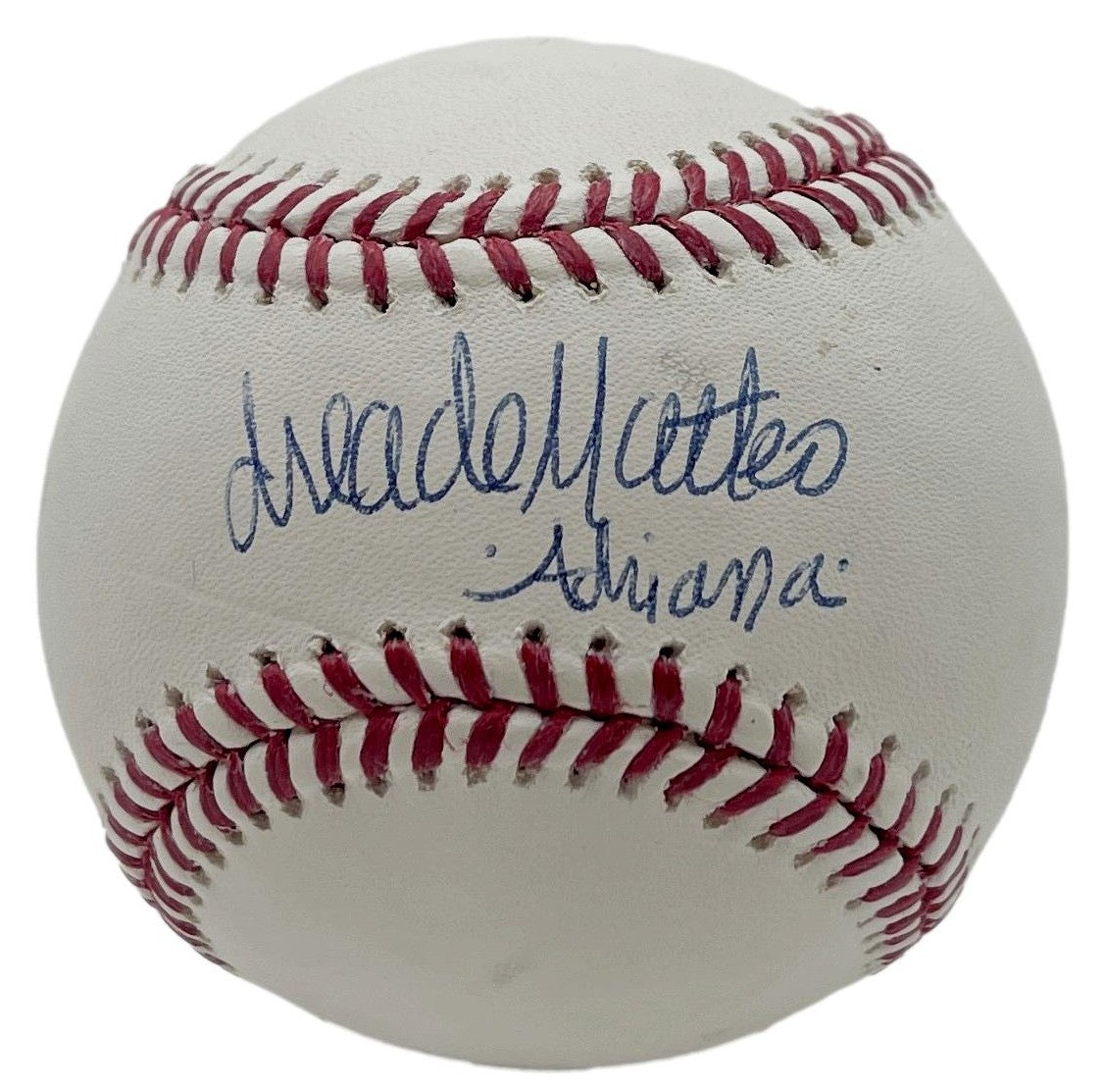 Drea de Matteo Signed/Inscribed OML Baseball "Adriana Soprano" JSA 201192