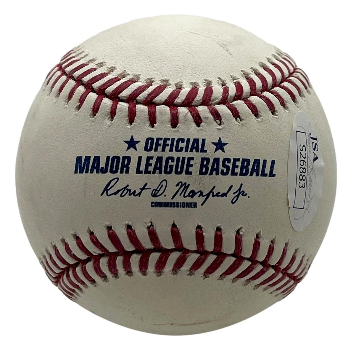 Hulk Hogan Signed/Autographed OML Baseball WWF Champ JSA 201193