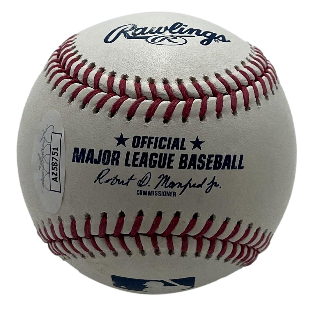 Henry Diltz Signed/Auto OML Baseball Woodstock Photographer/Musician JSA 201195