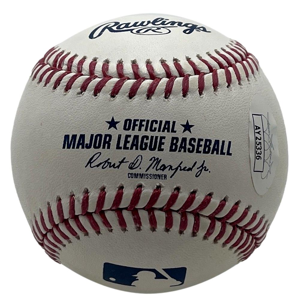 Tommy Chong Signed/Auto OML Baseball Actor "Cheech & Chong" JSA 201196