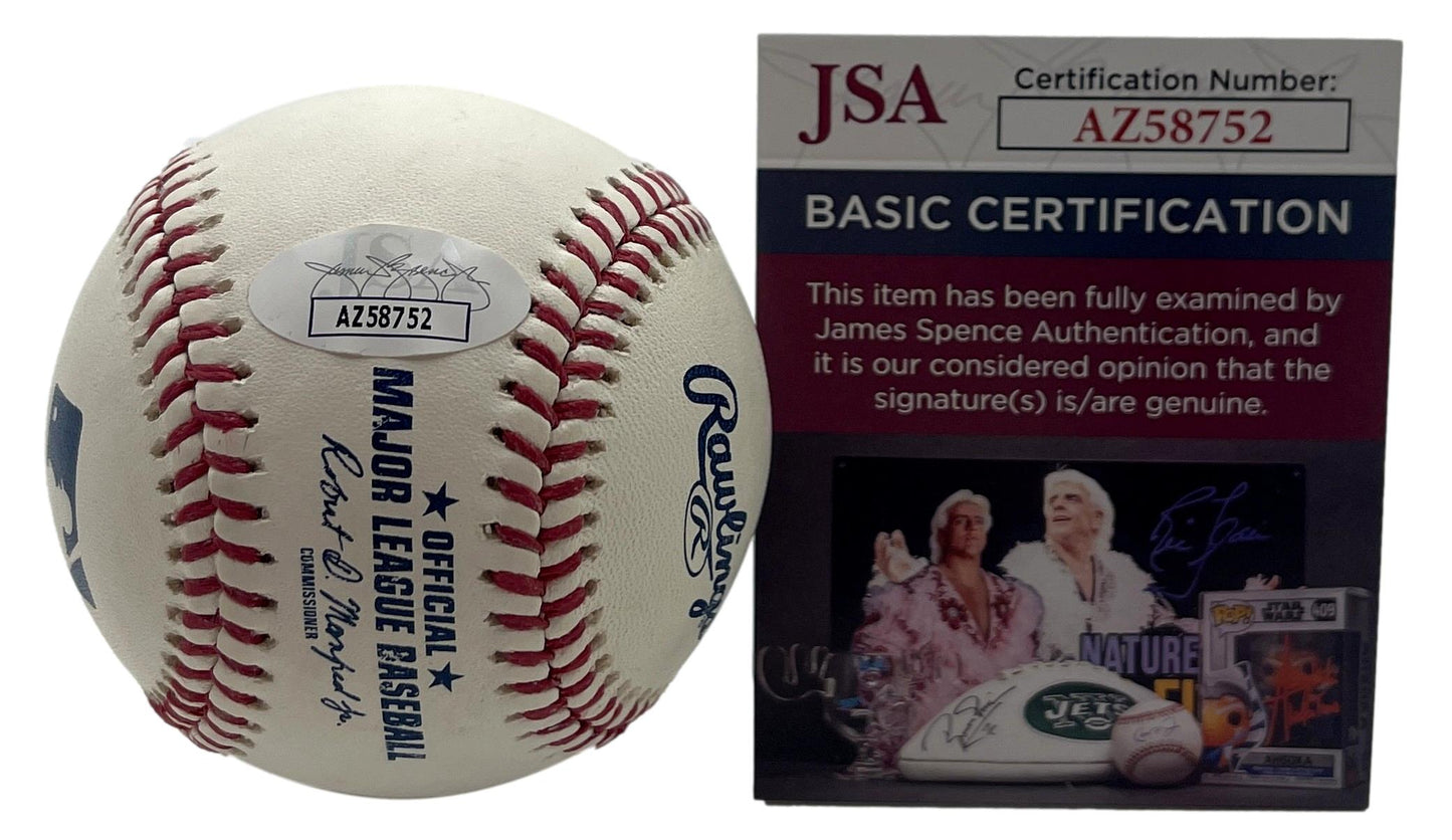 Floyd Mayweather Signed/Autographed OML Baseball Boxing Champ JSA 201203