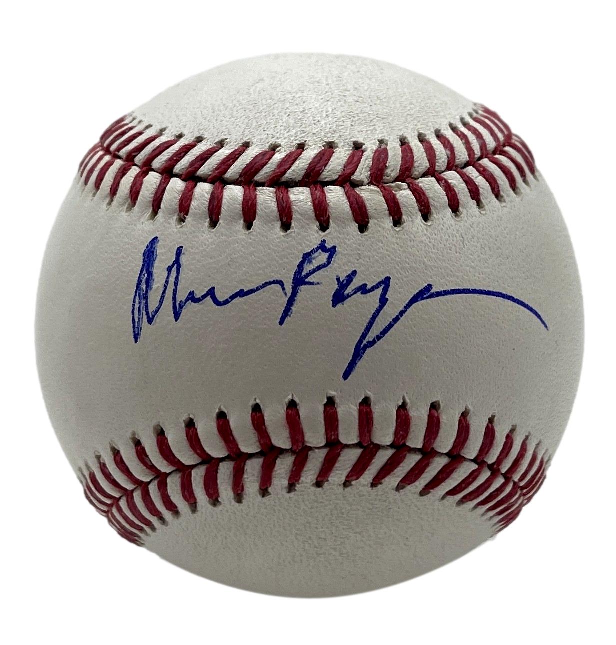 Alan Page HOF Signed/Auto OML Baseball Minnesota Vikings Beckett 201205