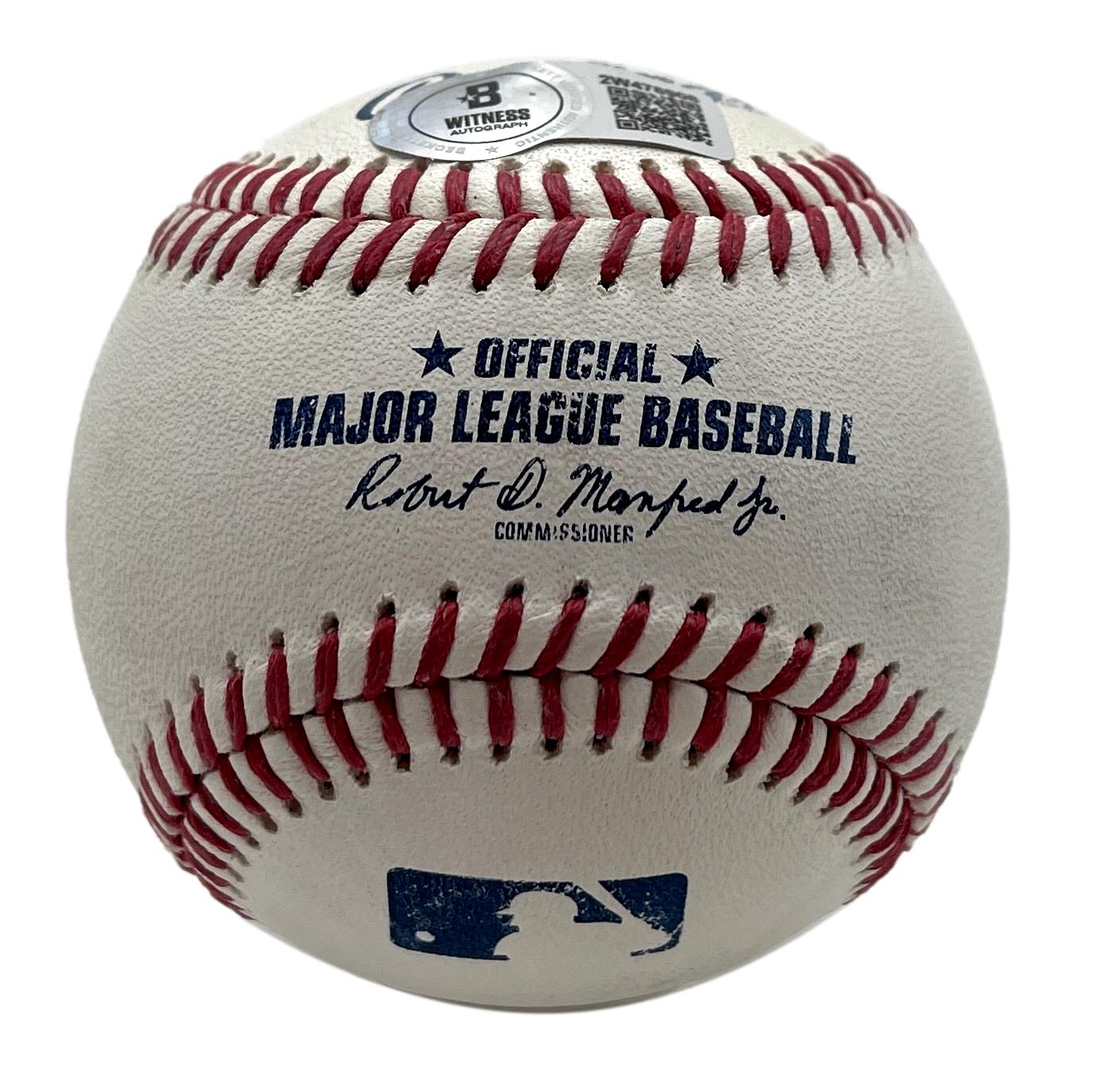 Alan Page HOF Signed/Auto OML Baseball Minnesota Vikings Beckett 201205