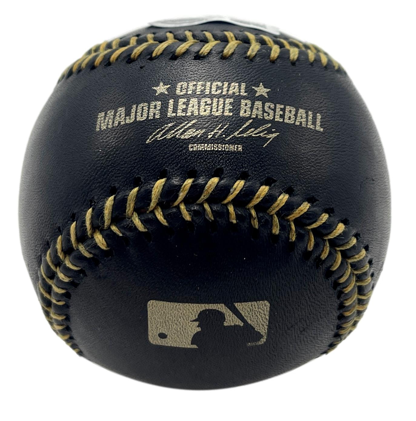 Mike Tyson Signed/Autographed OML Black Baseball Boxing Champ Beckett 201207