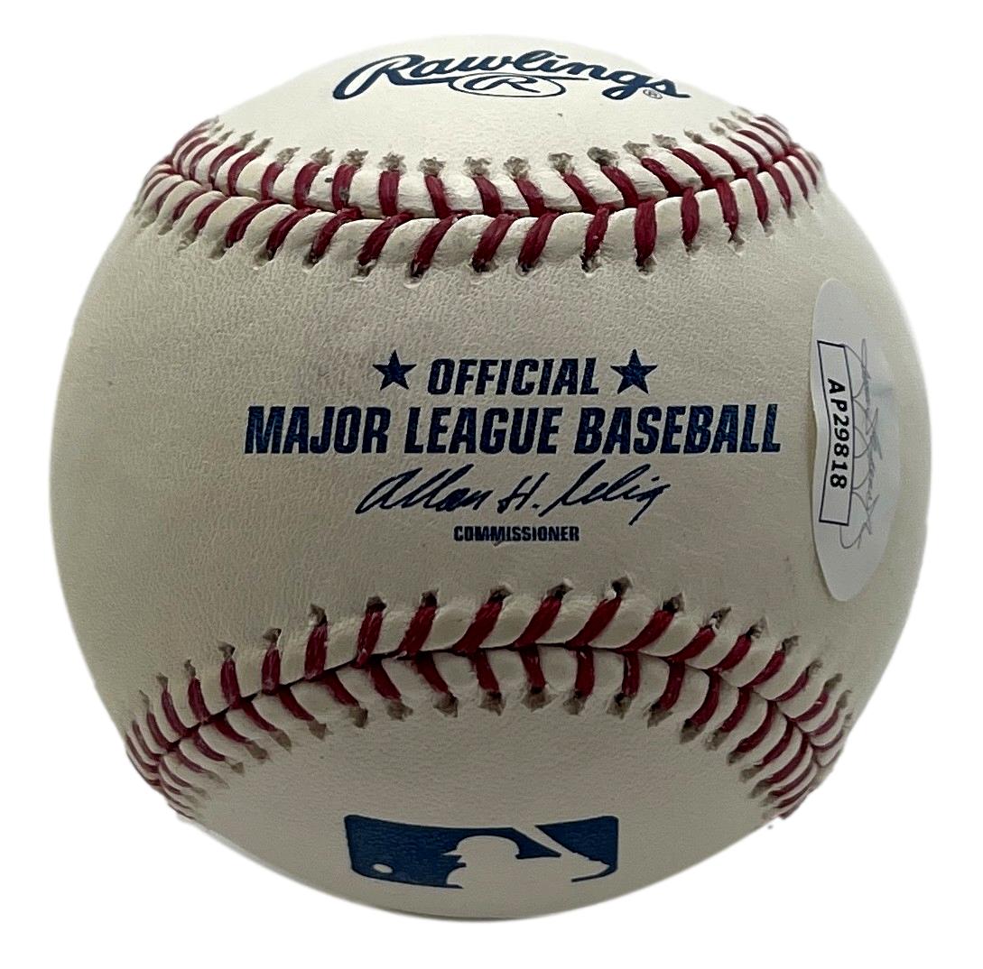 Rudy Guliani Signed/Autographed OML Baseball New York Mayor JSA 201211